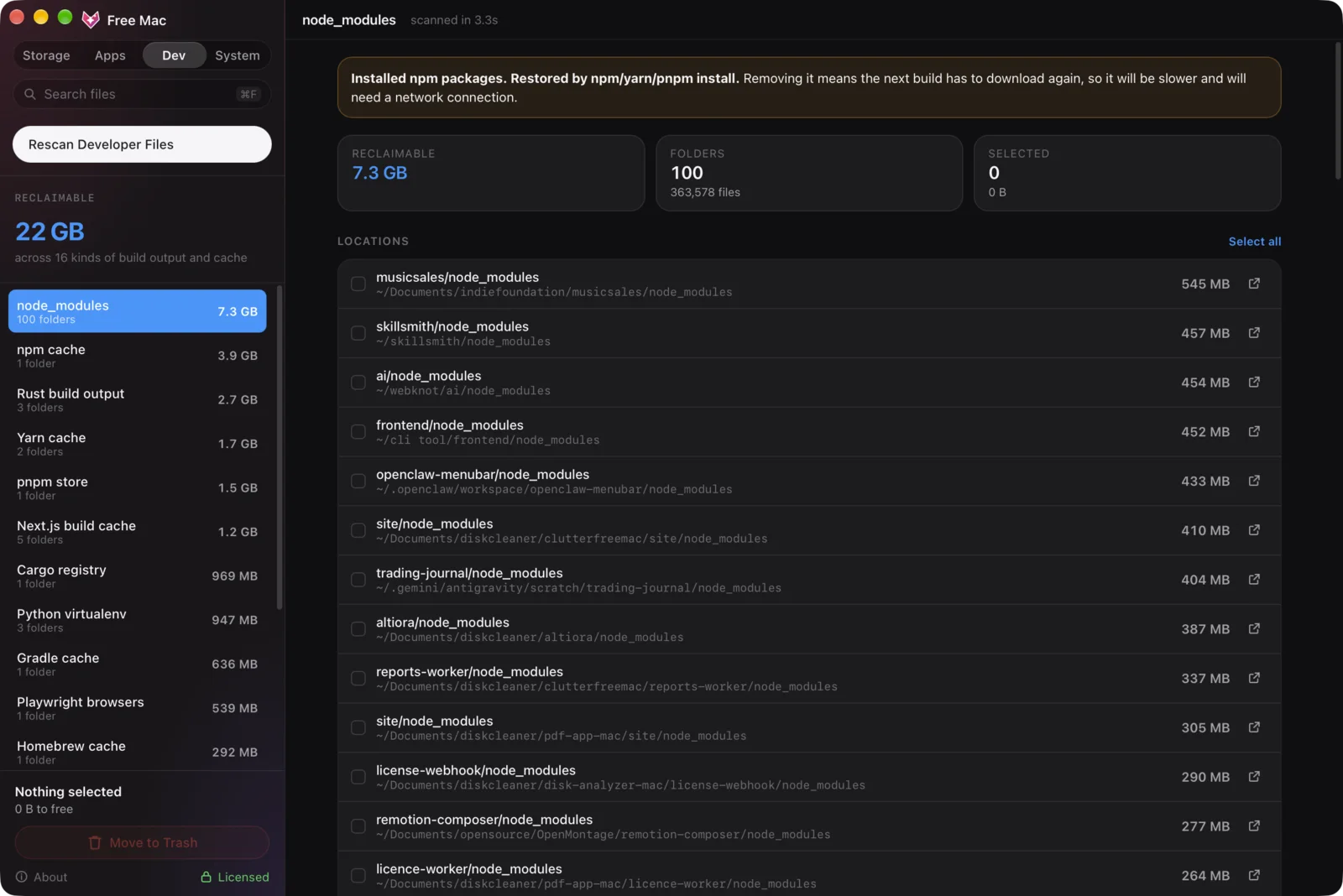 Free Mac: built for developers too